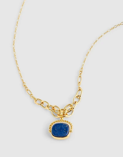 Semiprecious Pendant Graduated Chain Necklace | Madewell