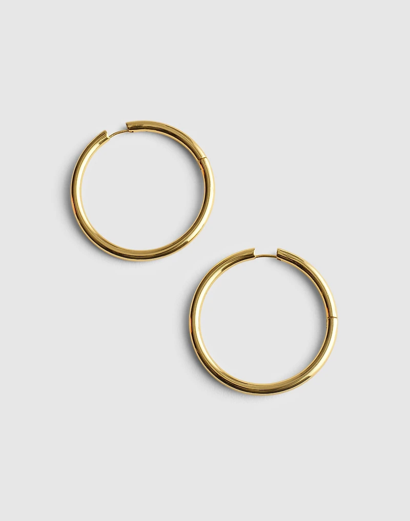 Chunky Large Hoop Earrings | Madewell