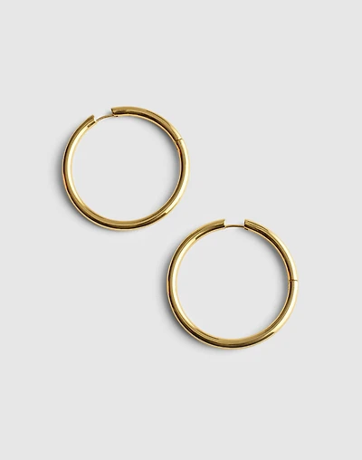 Chunky Large Hoop Earrings | Madewell