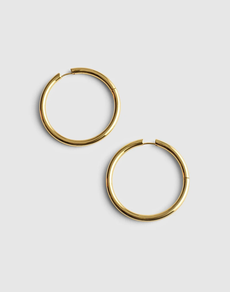 Chunky Large Hoop Earrings | Madewell