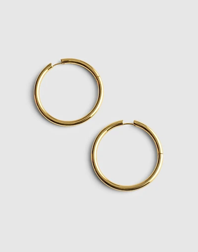 Chunky Large Hoop Earrings | Madewell