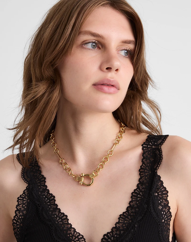 Equestrian Chunky Chain Necklace | Madewell