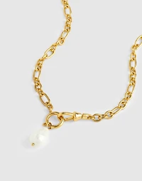 Pearl Watch Chain Necklace | Madewell
