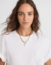 Pearl Watch Chain Necklace | Madewell