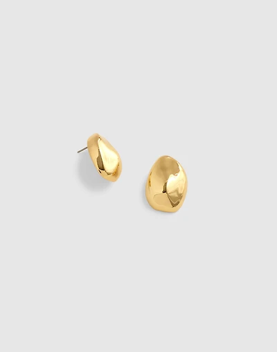 Organic Droplet Statement Stud Earrings | Madewell