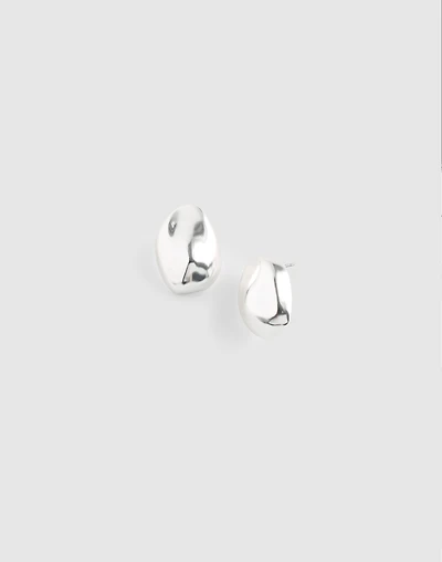 Organic Droplet Statement Stud Earrings | Madewell
