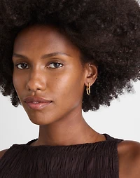 Carabiner Link Hoop Earrings | Madewell