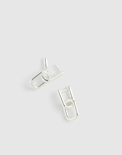 Carabiner Link Hoop Earrings | Madewell