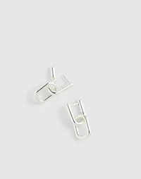 Carabiner Link Hoop Earrings | Madewell