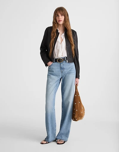 The Perfect Vintage Wide-Leg Jean Airy Denim | Madewell
