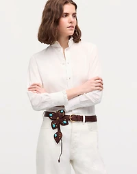 Madewell | Reluxe Fashion Preowned Celine Ruffled Collar Blouse | Madewell