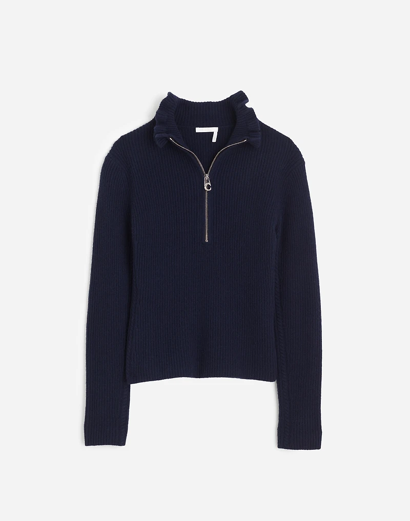 Madewell | Reluxe Fashion Preowned Chloé Half-Zip Sweater | Madewell