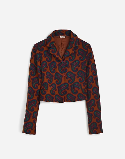 Madewell | Reluxe Fashion Preowned Miu Miu Paisley Cropped Jacket | Madewell