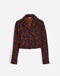 Madewell | Reluxe Fashion Preowned Miu Miu Paisley Cropped Jacket | Madewell