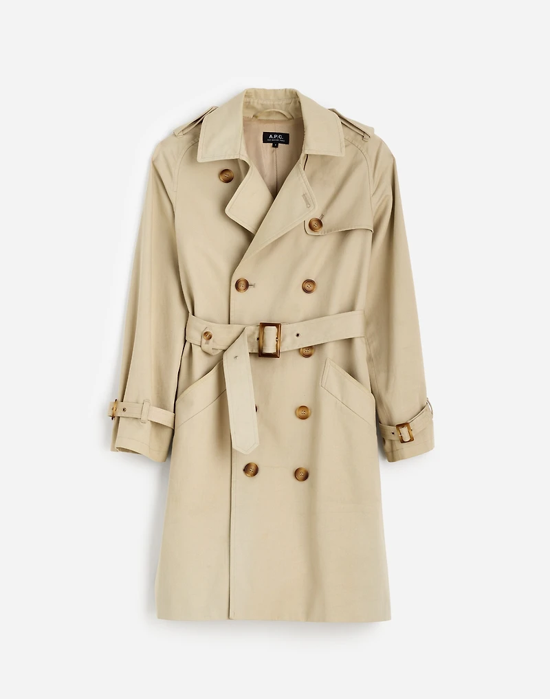 Madewell | Reluxe Fashion Preowned A.P.C. Cotton Trench Coat | Madewell