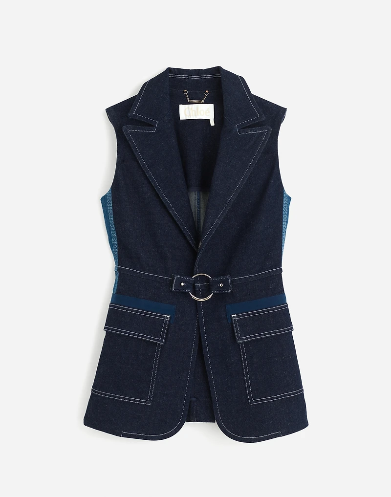 Madewell | Reluxe Fashion Preowned Chloé Denim Vest | Madewell