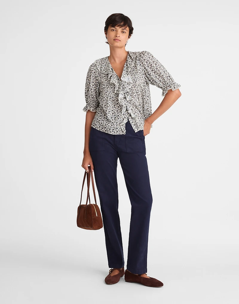 Utility Straight-Leg Pants | Madewell