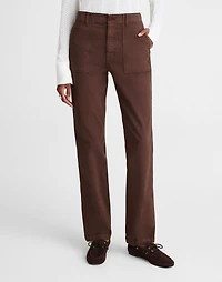 The Petite Utility Straight-Leg Pants | Madewell