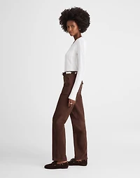 The Petite Utility Straight-Leg Pants | Madewell