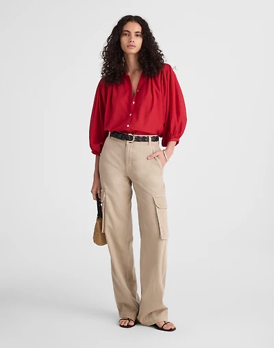 Utility Wide-Leg Trousers | Madewell