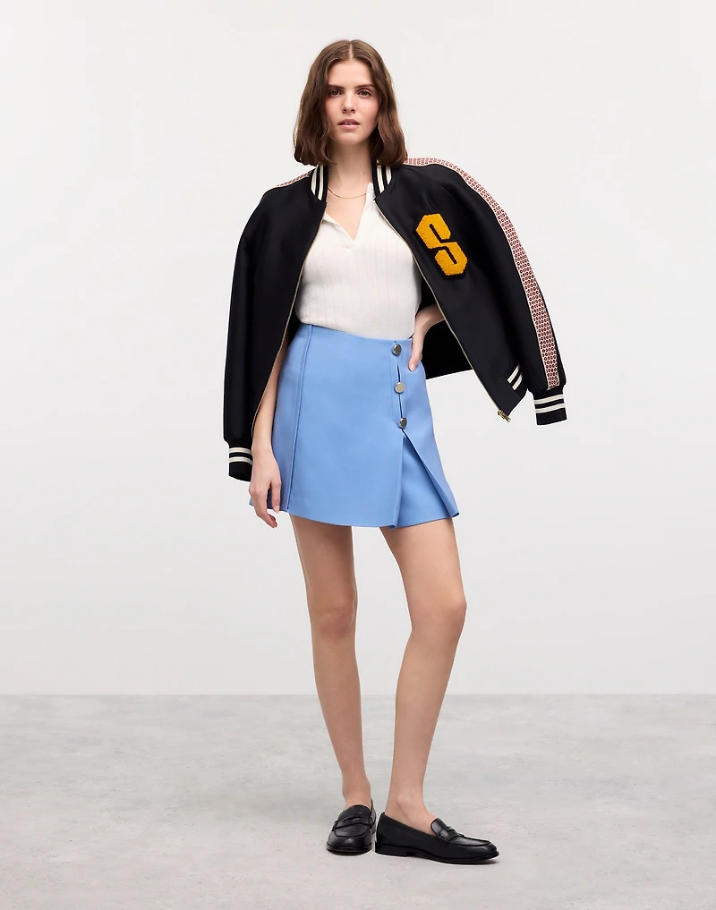 Madewell | Reluxe Fashion Preowned Miu Miu Button Mini Skirt | Madewell
