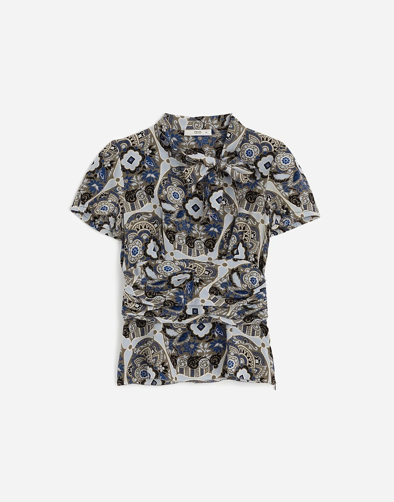 Madewell | Reluxe Fashion Preowned Prada High-Neck Blouse | Madewell