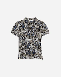 Madewell | Reluxe Fashion Preowned Prada High-Neck Blouse | Madewell