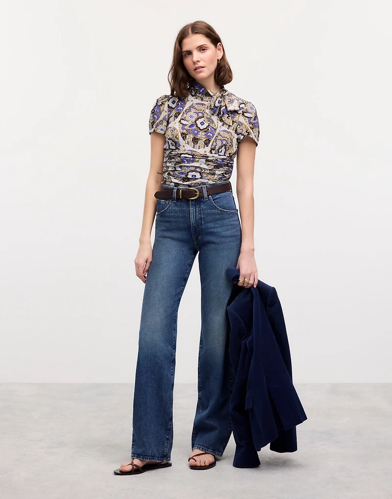 Madewell | Reluxe Fashion Preowned Prada High-Neck Blouse | Madewell