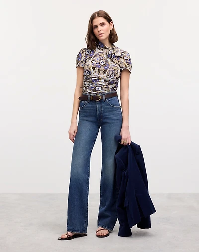 Madewell | Reluxe Fashion Preowned Prada High-Neck Blouse | Madewell