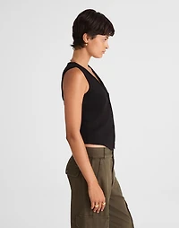 Ribbed V-Neck Vest | Madewell