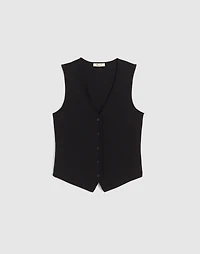 Ribbed V-Neck Vest | Madewell