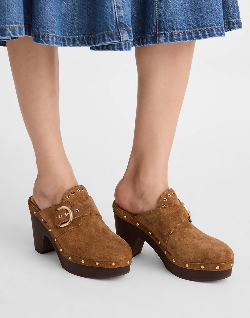 The Wes Buckle-Strap Clog | Madewell