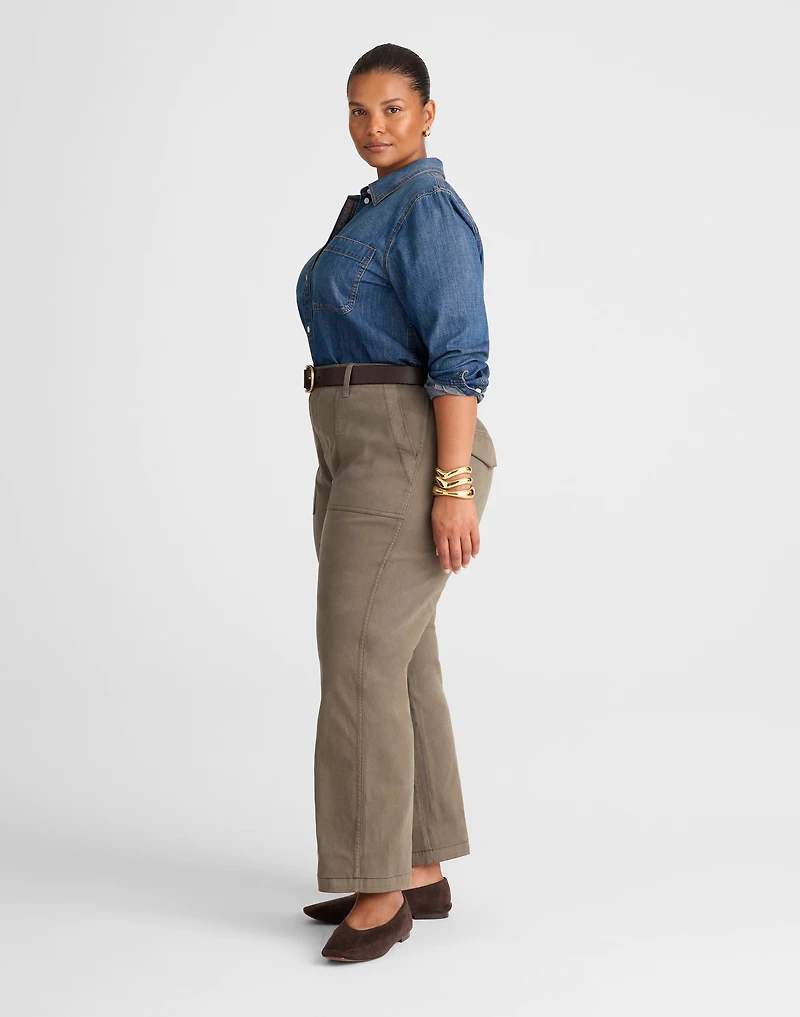 Plus Utility Straight-Leg Pants | Madewell