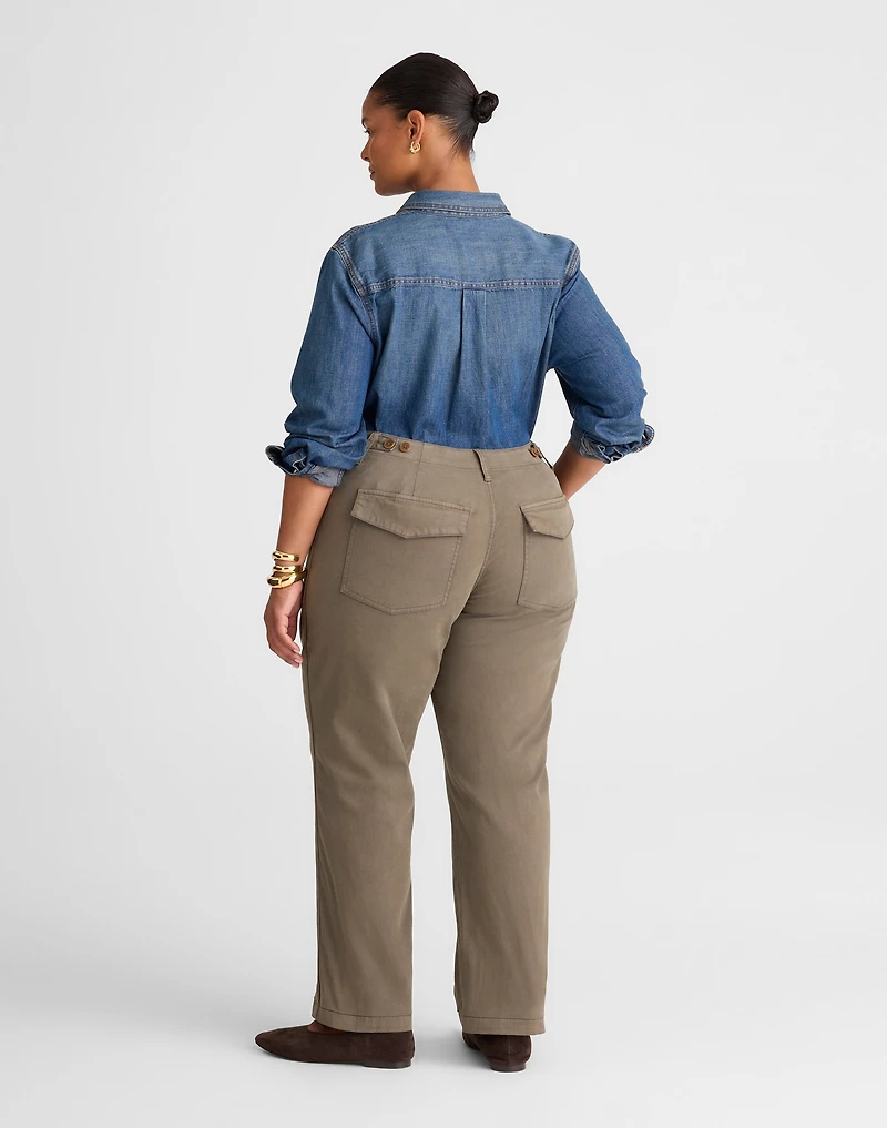 Plus Utility Straight-Leg Pants | Madewell
