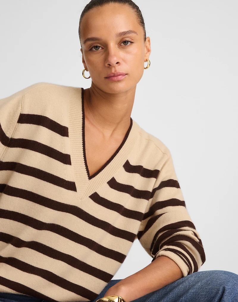 Cashmere V-Neck Sweater