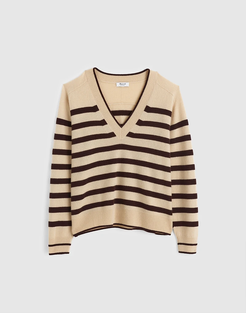 Cashmere V-Neck Sweater