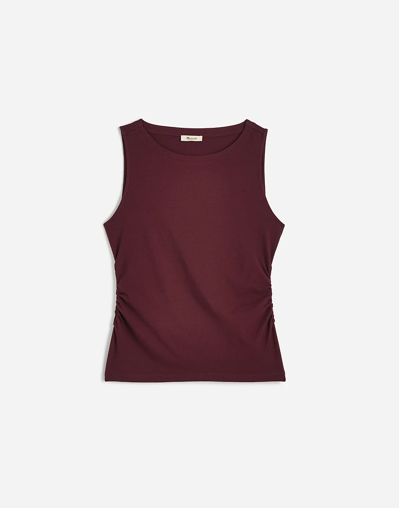 Cinched Crewneck Tank | Madewell