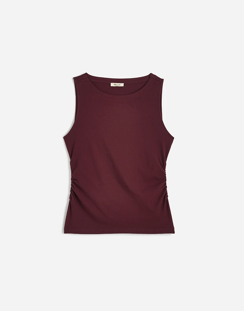 Cinched Crewneck Tank | Madewell