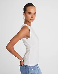Cinched Crewneck Tank | Madewell