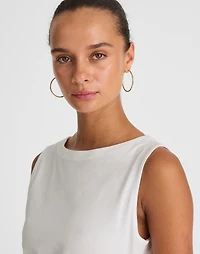 Cinched Crewneck Tank | Madewell