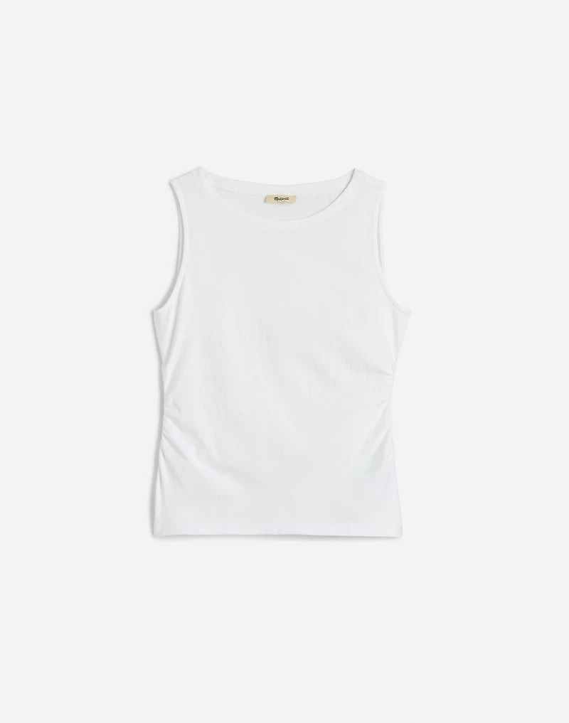 Cinched Crewneck Tank | Madewell