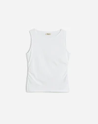 Cinched Crewneck Tank | Madewell