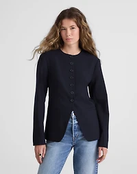 The Nolita Cutaway Blazer in Pinstripe | Madewell