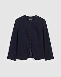 The Nolita Cutaway Blazer in Pinstripe | Madewell