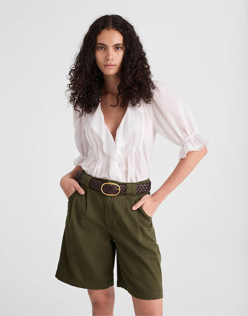 Pleated Trouser Short | Madewell