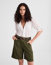 Pleated Trouser Short | Madewell