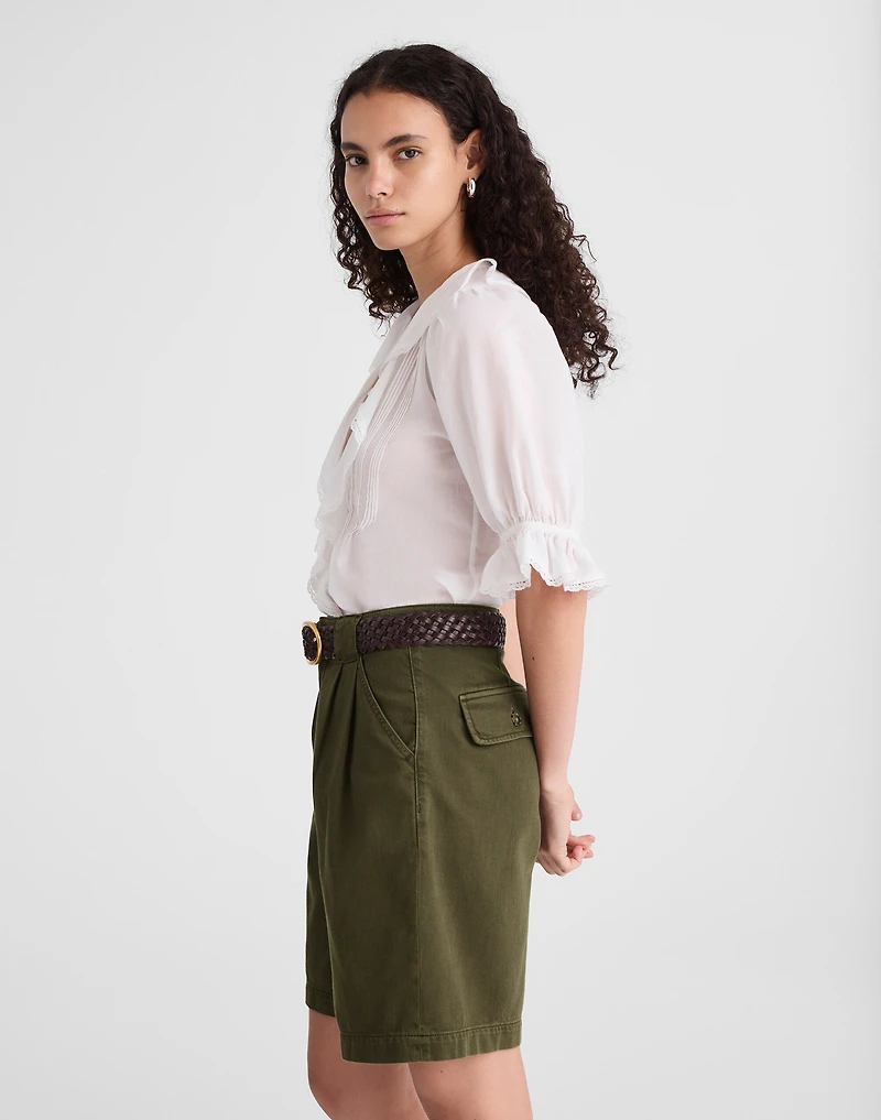 Pleated Trouser Short | Madewell