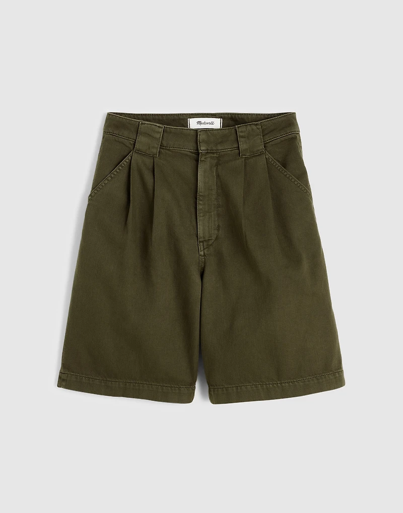 Pleated Trouser Short | Madewell
