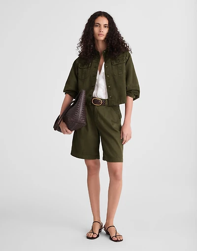 Pleated Trouser Short | Madewell