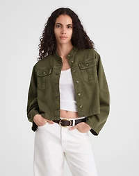 Garment-Dyed Cocoon-Sleeve Lady Jacket | Madewell